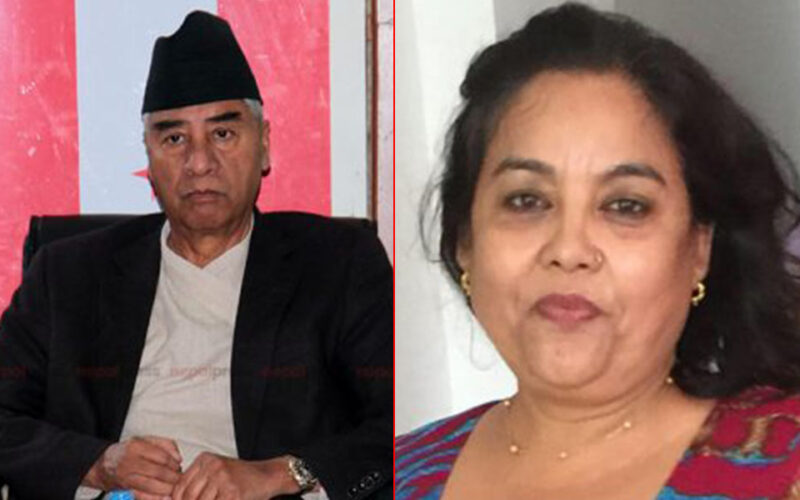 देउवासँग मञ्जु खाणको आक्रोश- बालकृष्णलाई फसाईँदा पार्टी के हेरेर बसेको छ ?